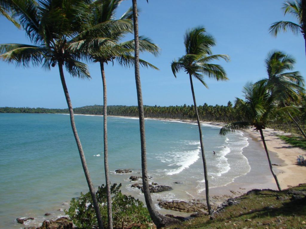 Cueira, isla de Boipeba | Una enorme y tranquila playa rodeada de cocoteros 1